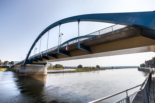 german and polish border bridge frankfurt oder and sublice