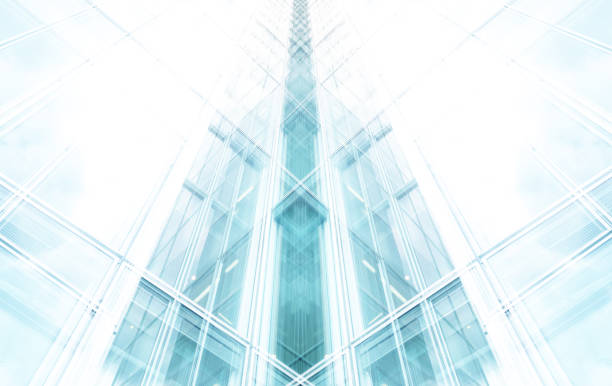 istock Abstract finance buildings seen from below 1171988368