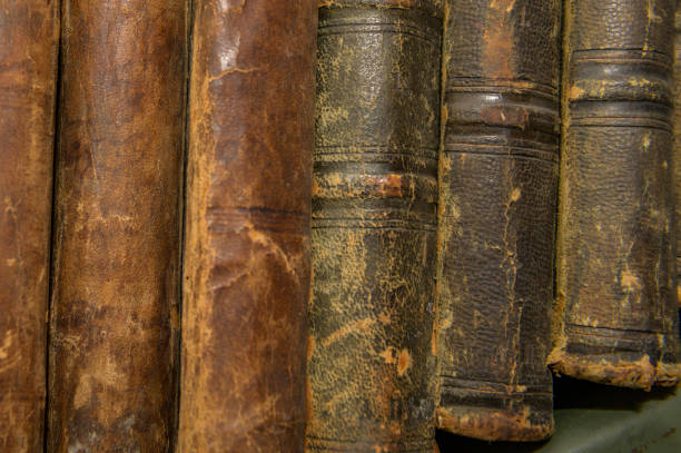istock stack of old, vintage, antiquarian books pile 1171997983