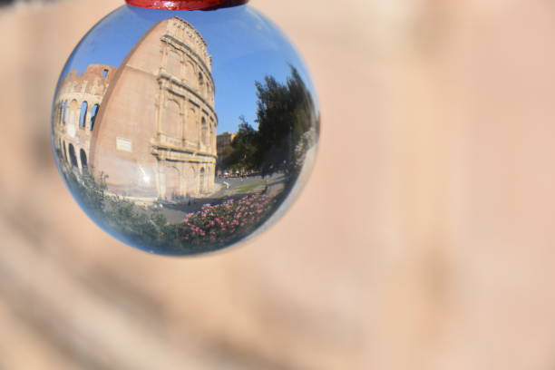 istock the Coliseum in Rome  through a crystal ball 1172001412