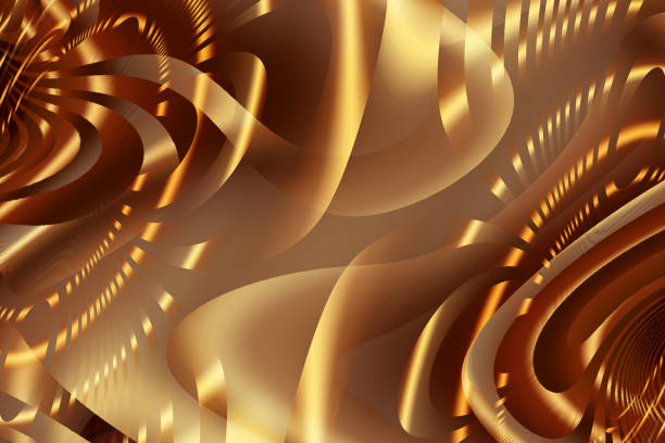 istock Sparkling golden sequin textile background glitter surfactant. 1172004284