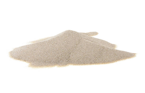 istock Desert sand pile isolated on a white background 1172012193
