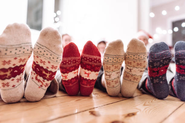 istock socks at christmas at home 1172015466