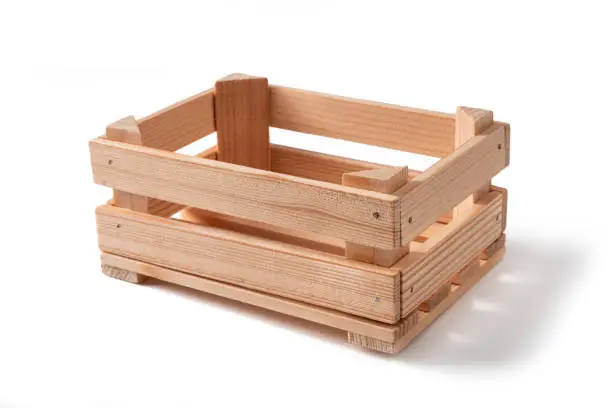 Photo of wooden crate