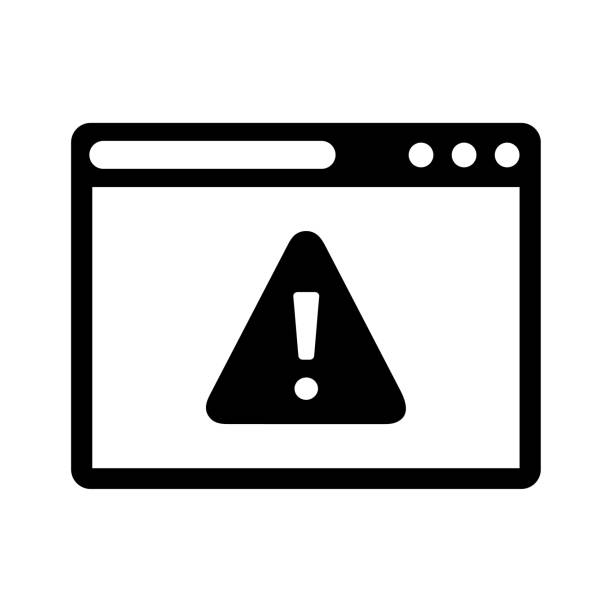 Browser, error, alert, page, broken connection icon Well organized and fully editable Browser, error, alert, page, broken connection icon for any use like print media, web, commercial use or any kind of design project. Hope this icon help you. Thanks for using it. connection interrupted stock illustrations