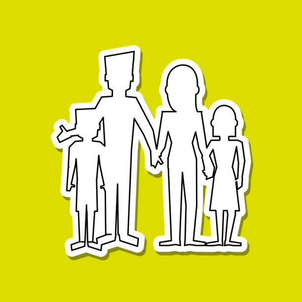 istock Family design, relationship and love concept, vector illustration 1172042726