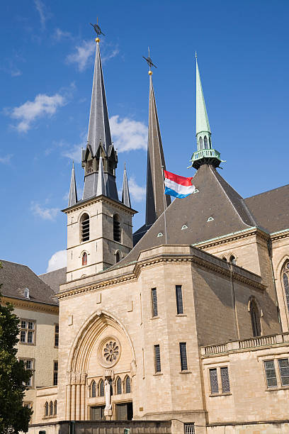 istock old church city Luxembourg 117204274