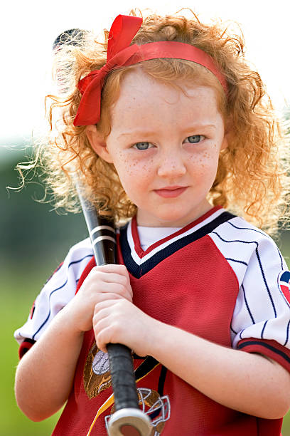 istock Darling Preschooler Holding A Baseball Bat 117204321