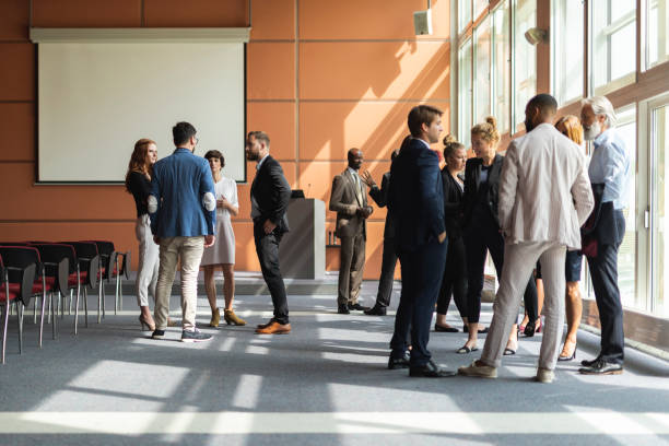 istock Business people attending a conference 1172044686