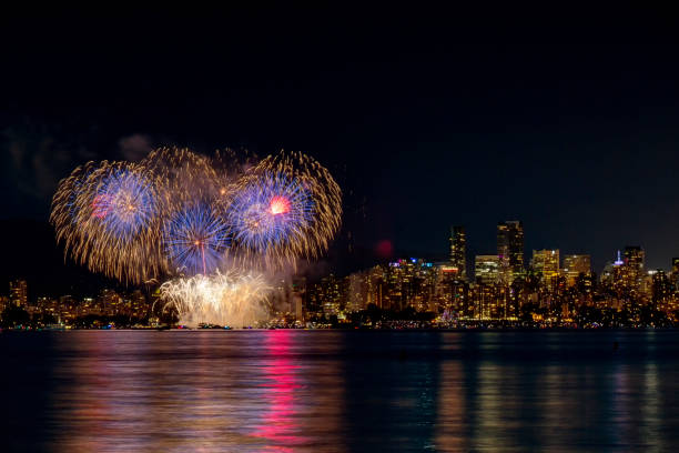 istock fireworks with cityscape in the background 1172044930
