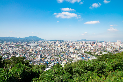landscape of Kitakyushu city