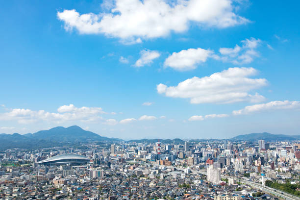 istock landscape of Kitakyushu city 1172045908