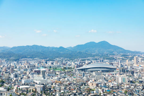istock landscape of Kitakyushu city 1172045938