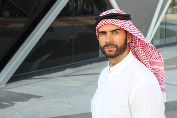 istock Gorgeous Arabic businessman in office space 1172050052