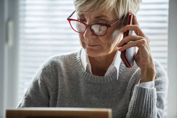istock Woman having a business call 1172072479