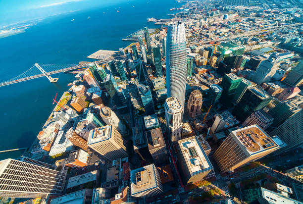 istock Downtown San Francisco aerial view 1172073125