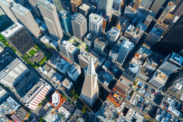 istock Downtown San Francisco aerial view 1172073149