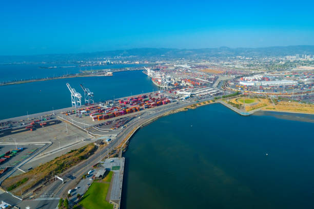 istock Oakland Harbor port terminal 1172073262
