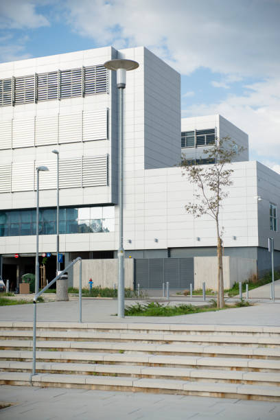 istock Modren office building exterior chrome facade 1172075854