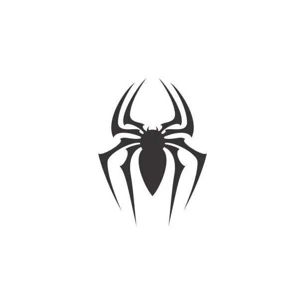 Vector illustration of Spider symbol design inspiration