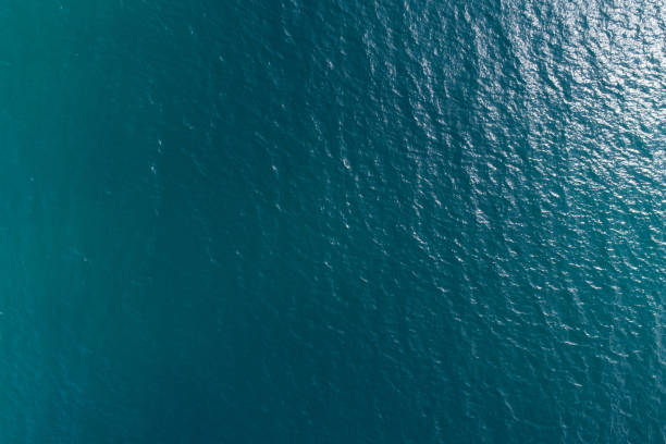 istock Aerial view of mystery sea wave surface 1172111434