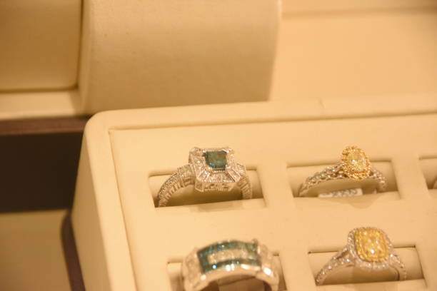 istock Jewelry store rings 1172111625