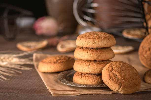 istock Homemade oat cookies 1172112294