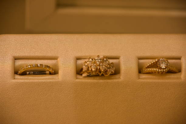 istock Jewelry store rings 1172113385