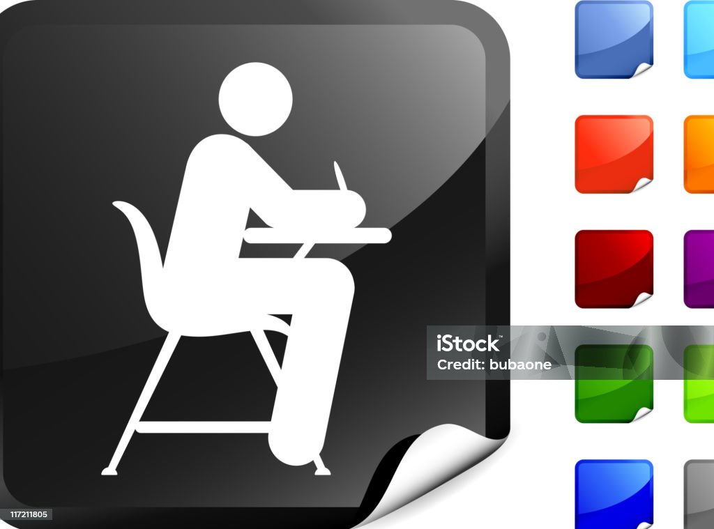 Student Notes Vector Student Writing Notes Internet Royalty Free Vector Art Stock ...