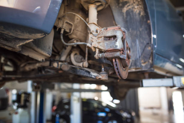 istock Car repair in the service station. 1172122408