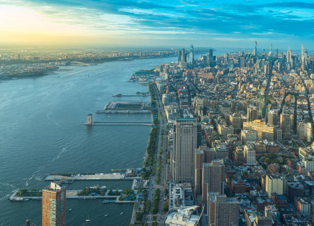 istock New York and Hudson river at sunset 1172125223