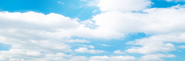 istock Beautiful blue sky cloudsfor background. Panorama of sky. 1172131614