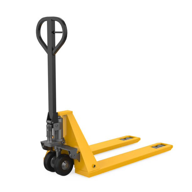 istock Pallet Truck Isolated 1172134469