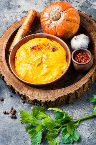 istock Pumpkin vegan soup 1172138216