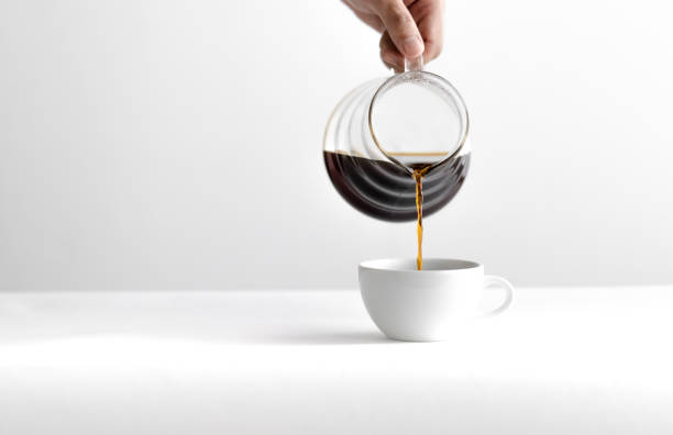 istock Drip coffee,Drip kettle,Black coffee make a coffee White scene 1172138262