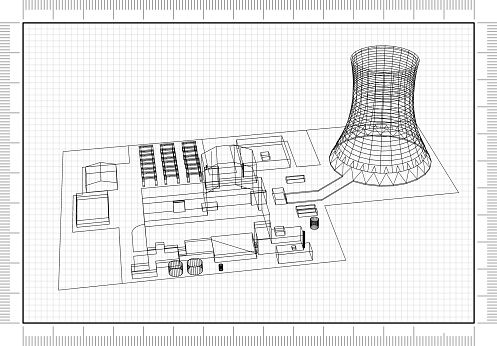 nuclear power plant - Blueprint