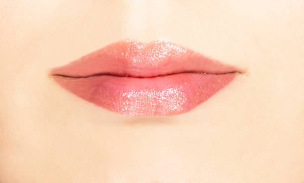 istock Female lips up, lip color 1172143396