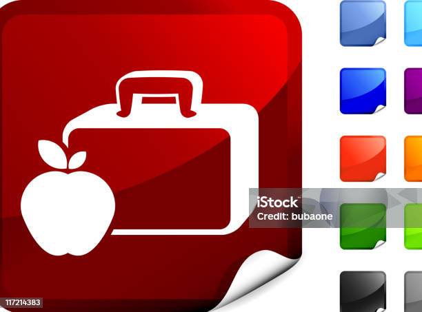 Scatola Per Il Pranzo Con Apple Internet Arte Vettoriale Royaltyfree - Immagini vettoriali stock e altre immagini di Alimentazione sana