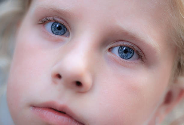 istock Young child, blue eyes, innocence 117215138