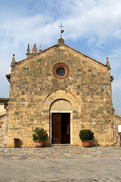 istock A parish church located in Italy 117215582