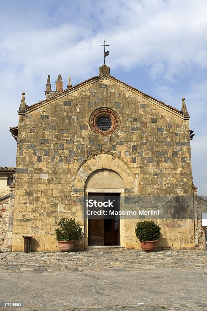 A parish church z Włoch - Zbiór zdjęć royalty-free (Architektura)