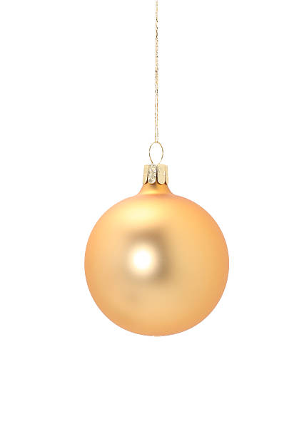 istock Golden christmas ball 117215925