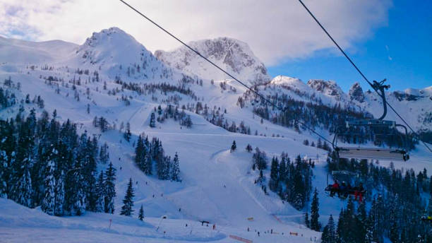 istock a ski run in the mountain 1172162340