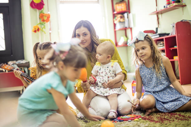 istock I love my job with kids. 1172164784