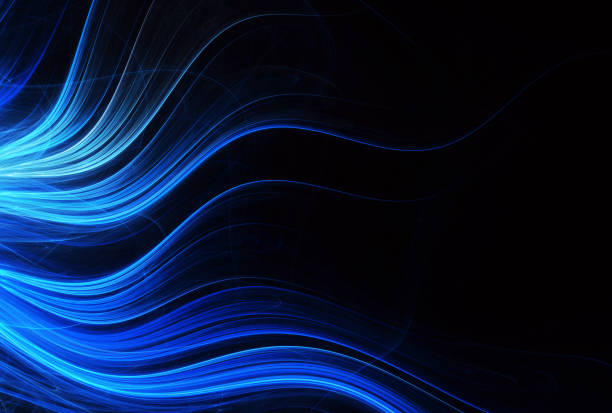 istock Abstract color dynamic background with lighting effect. Fractal art 1172166945