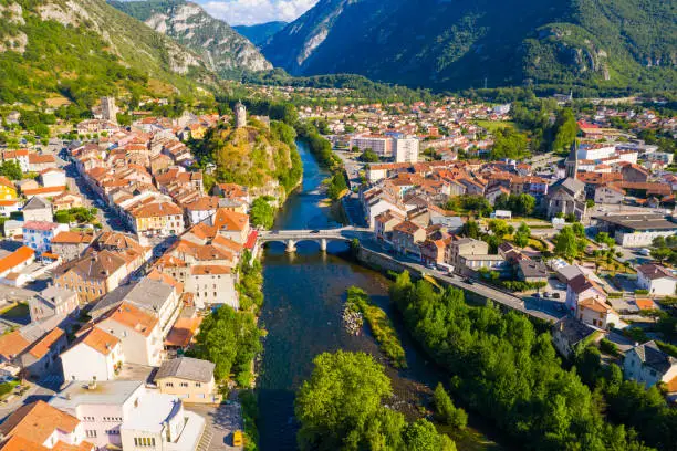 Photo of French town Tarascon-sur-Ariege