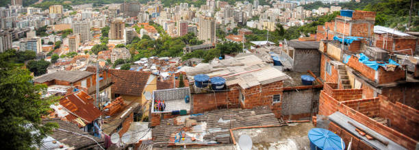 istock Rio de Janeiro downtown and favela 1172167627