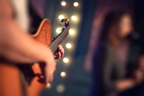 istock The artist plays the guitar. 1172167695