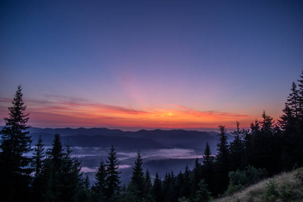 istock The sky at dawn in the mountains 1172172817