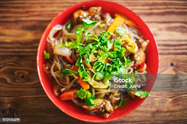 Japchae Stock Photo - Download Image Now - 2015, Asia, Asian Food